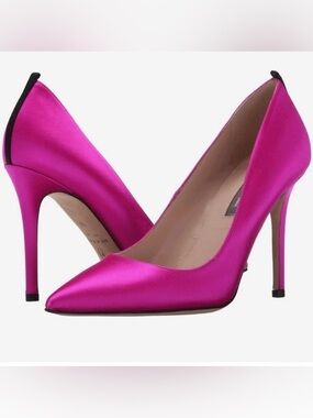 SJP by Sarah Jessica Parker Fawn Satin Pumps